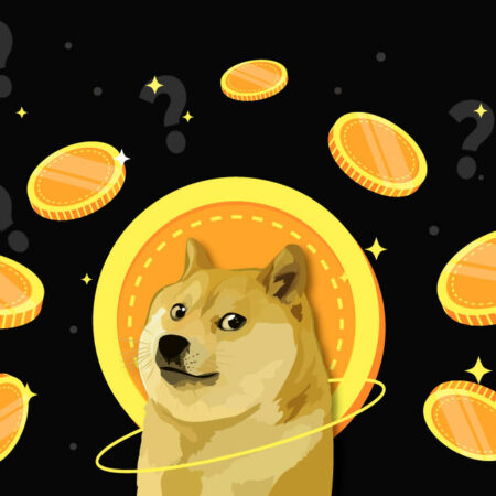 Dogecoin Cena bliká býčí vlajka na hodinovém grafu, Může to Rally na $ 1?